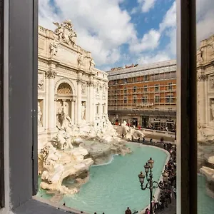 Unique View Trevi Fountain